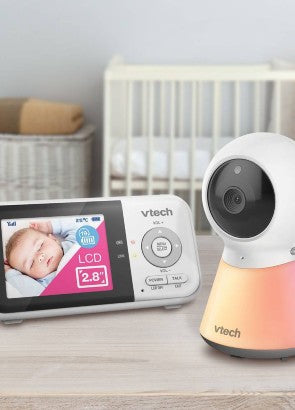 VTech baby monitor in nursery