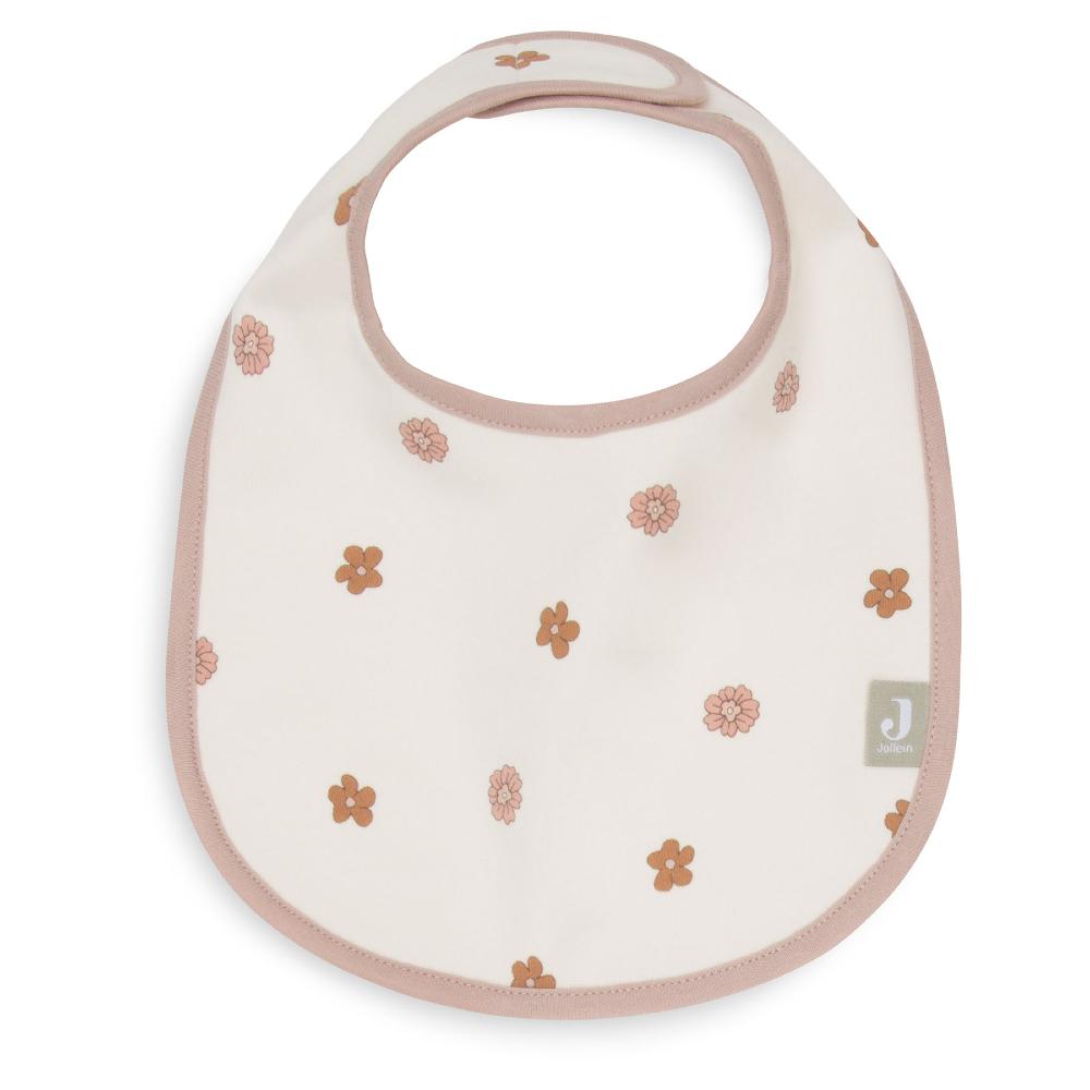 Jersey Waterproof Bib 5pk - Retro Flowers