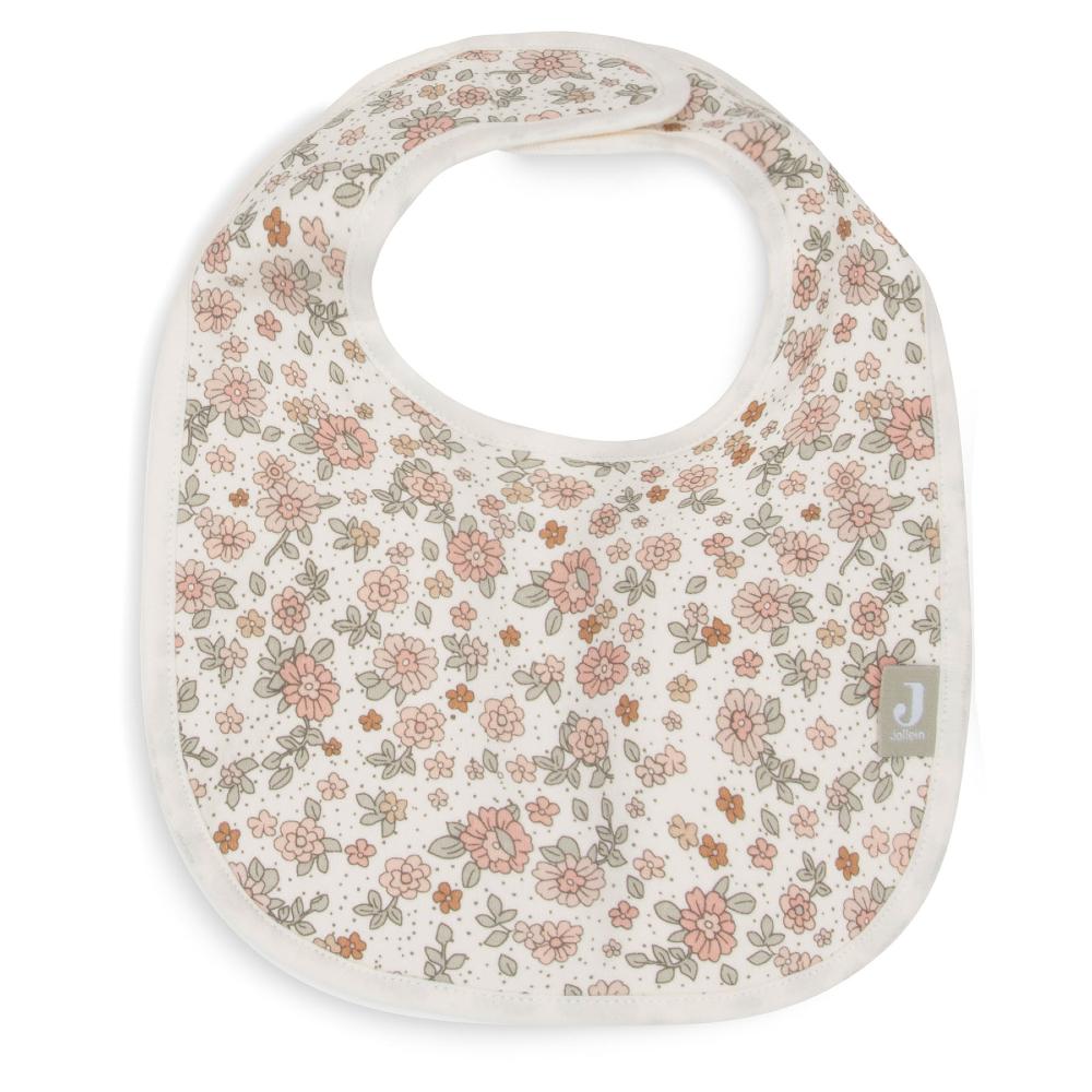 Jersey Waterproof Bib 5pk - Retro Flowers