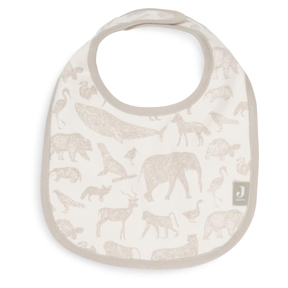 Jersey Waterproof Bib 5pk - Animals