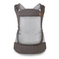 Dark Grey mesh Beco Toddler carrier with mesh back on a white background