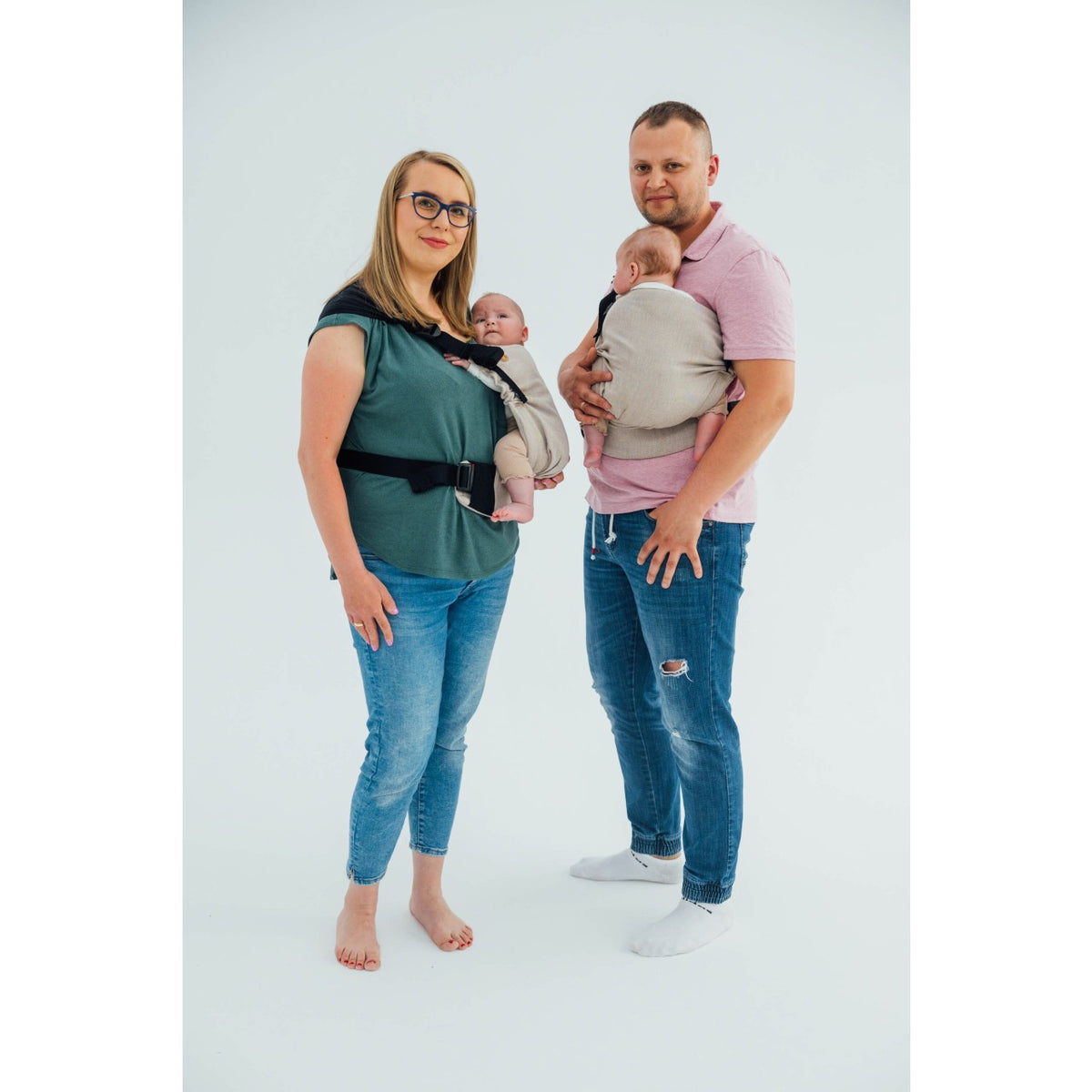 LennyTwin Carrier - Broken Twill - Peanut Butter