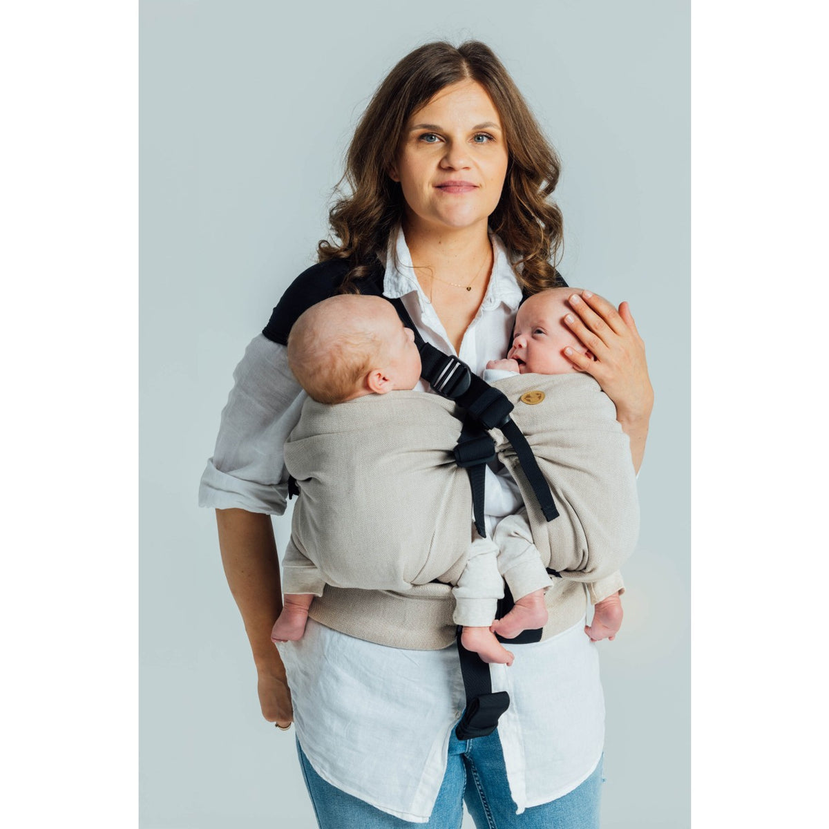 LennyTwin Carrier - Broken Twill - Peanut Butter