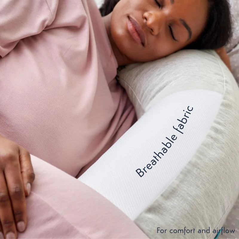 Breathe Pregnancy Pillow - Minimal Grey