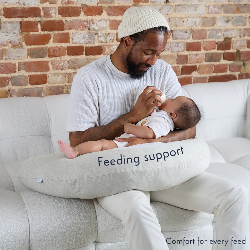 Breathe Pregnancy Pillow - Minimal Grey