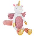 A Happy Horse Unicorn soft toy on a white background. 
