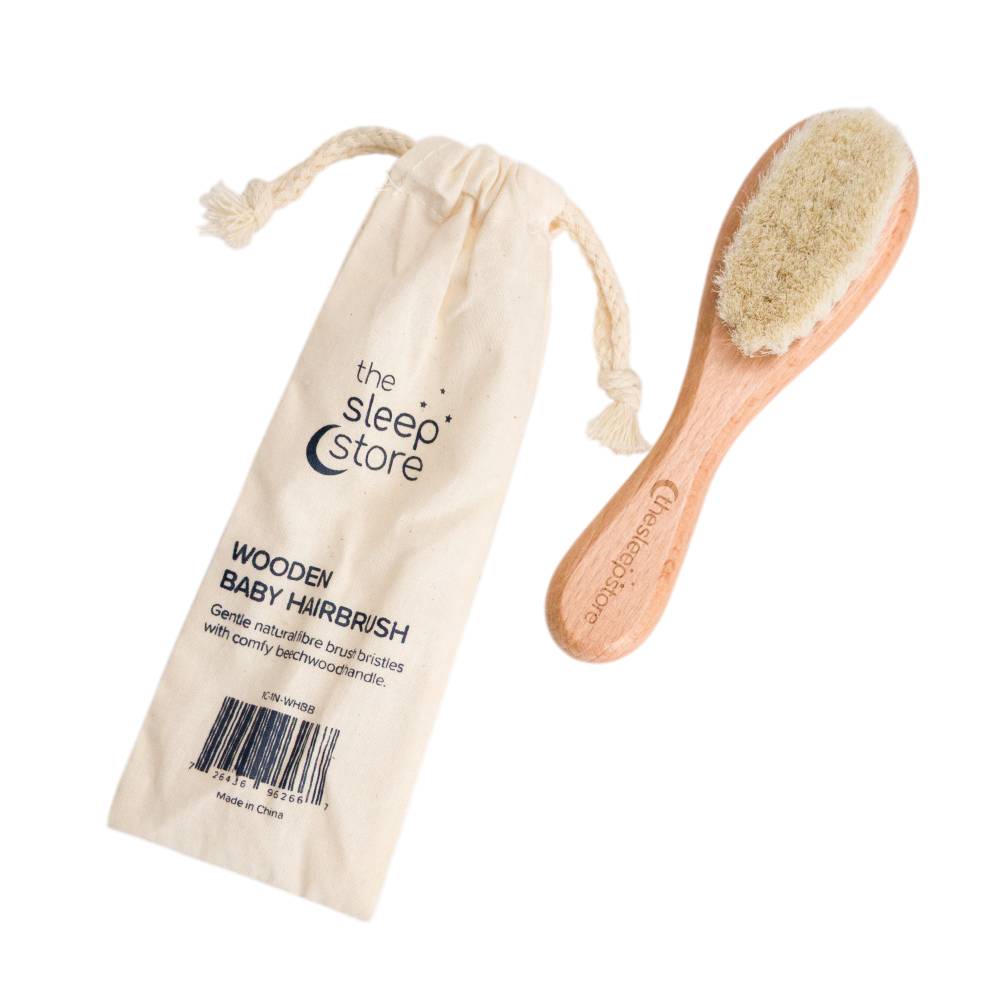 Wooden Baby Hairbrush