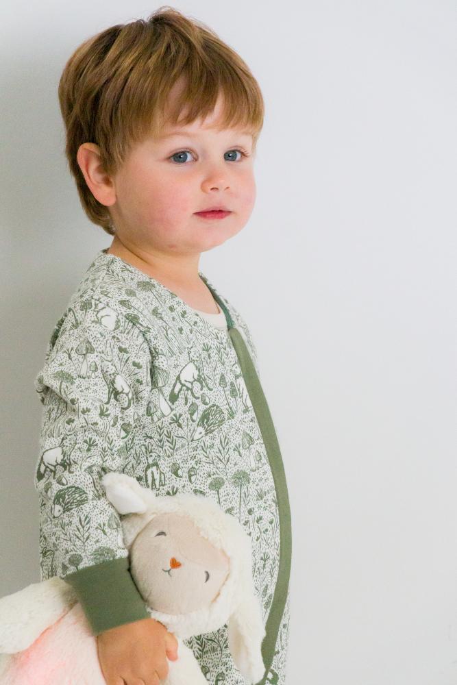 Premium Winter Sleeping Suit - Blush Garden