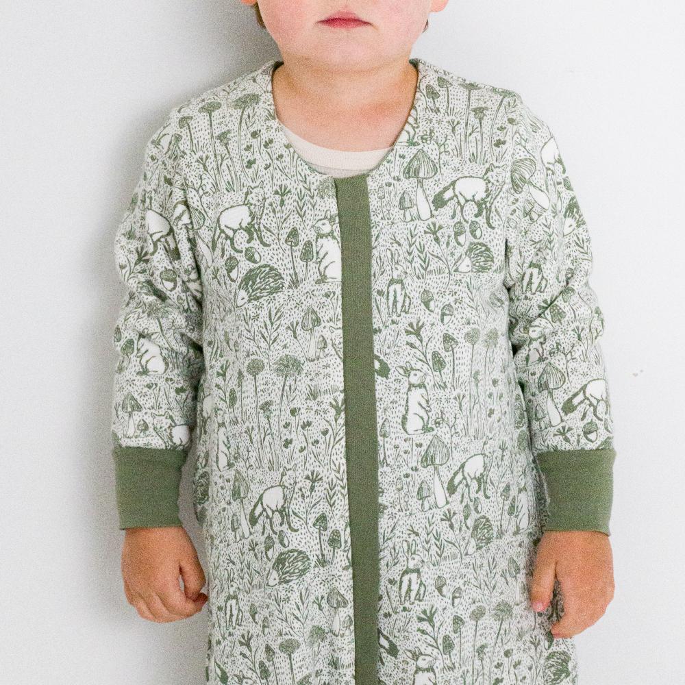 Premium Winter Sleeping Suit - Blush Garden