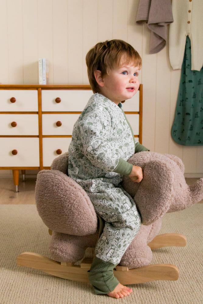 Premium Winter Sleeping Suit - Blush Garden