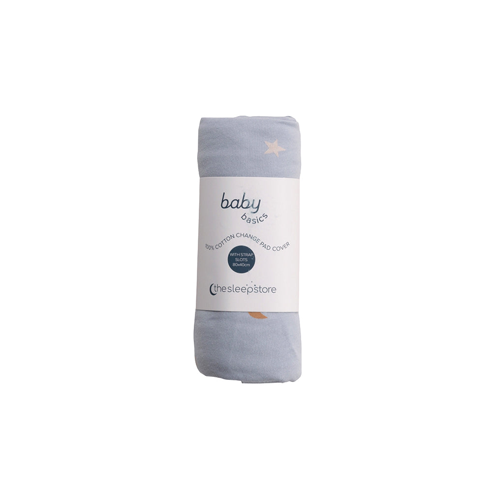 Baby product packaging with 'baby basics' label on a white background