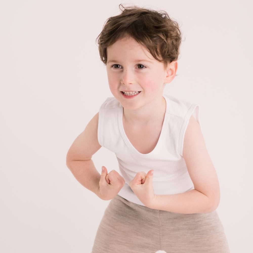Basics Cotton Singlet - Pink