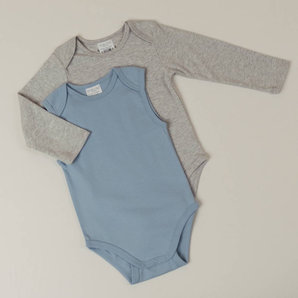 Basics Cotton Singletsuit - Blue