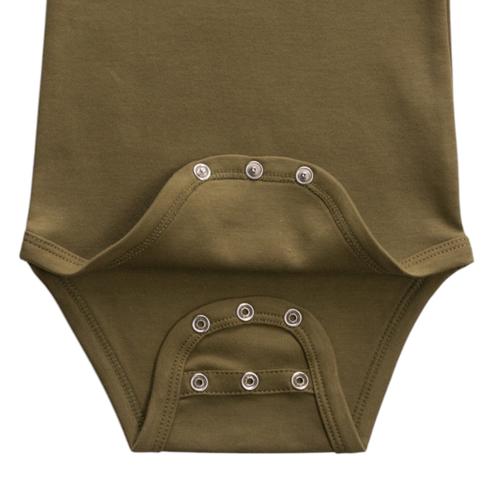 Basics Cotton Singletsuit - Khaki