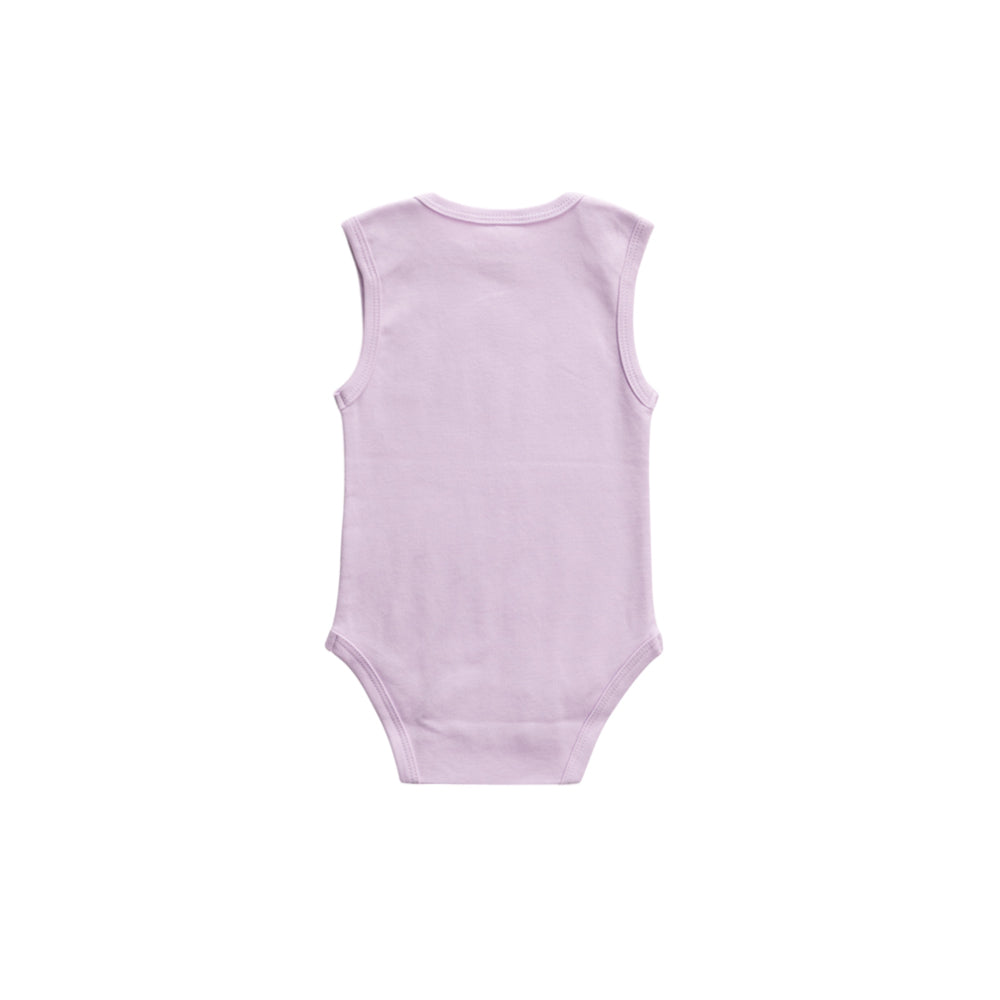 Basics Cotton Singletsuit - Mauve