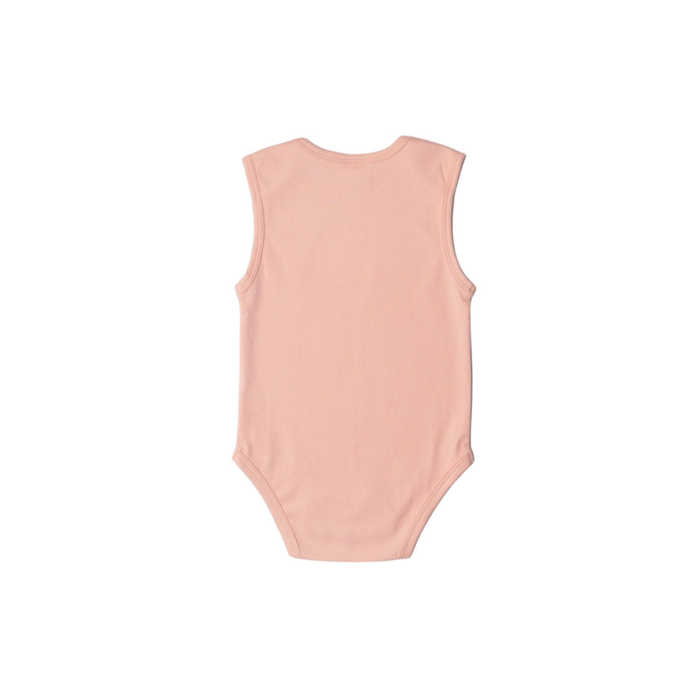 Basics Cotton Singletsuit - Pink