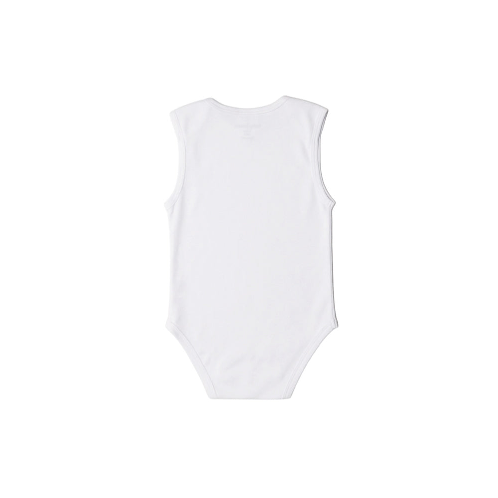 Basics Cotton Singletsuit - White