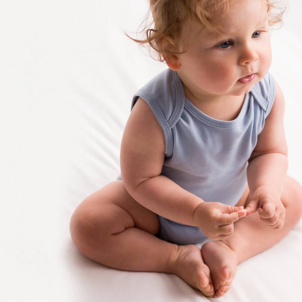 Basics Cotton Singletsuit - Blue