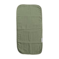 Green Burp Cloth on a white background.