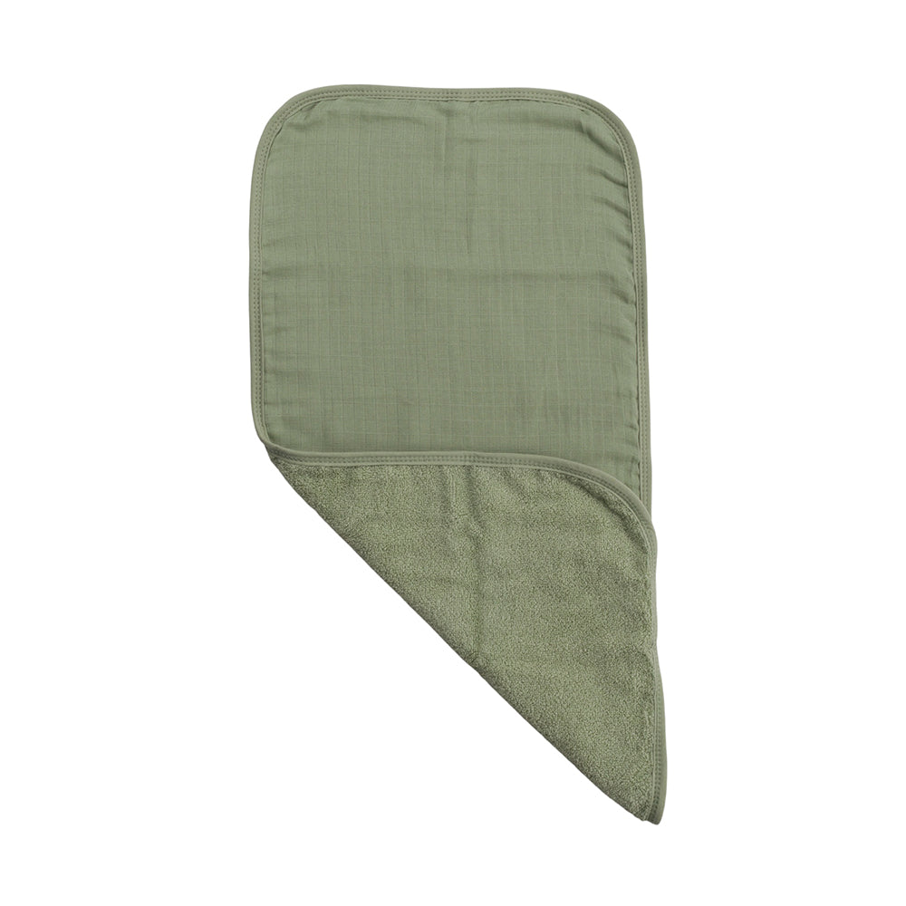 Muslin Burp Cloth 2pk - Sage