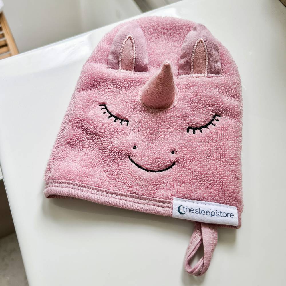 Wash Mit - Mauve Unicorn