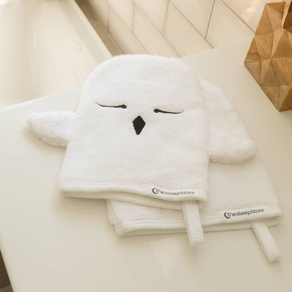 Wash Mit - Sleepy Owl