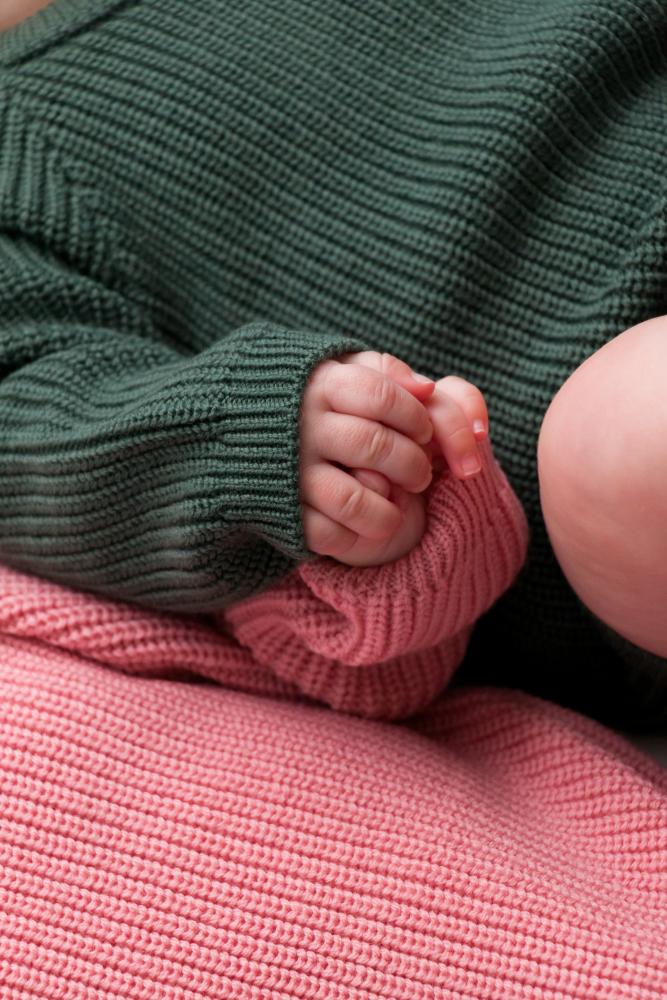 Merino Knit Bubblesuit - Dark Green