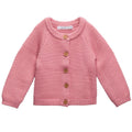 Merino Knit Cardigan - Pink