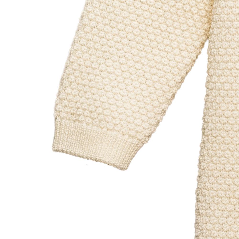 Merino Knit Onesie - Natural