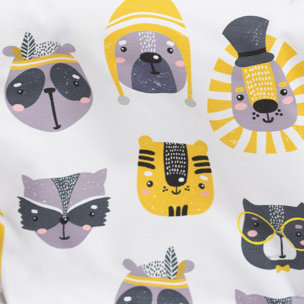 Feast High Chair Pad - Yellow & Grey