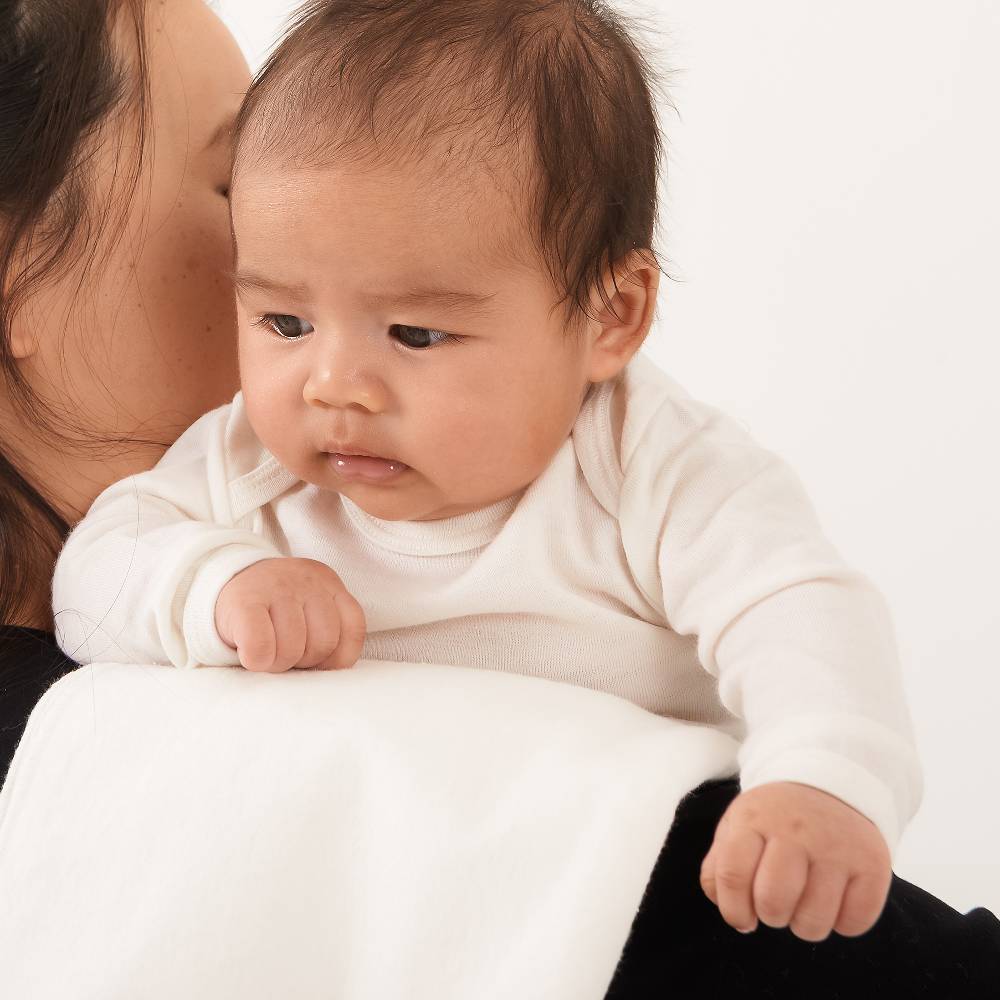 Flannelette Flat Cloth Nappy 5pk - Natural