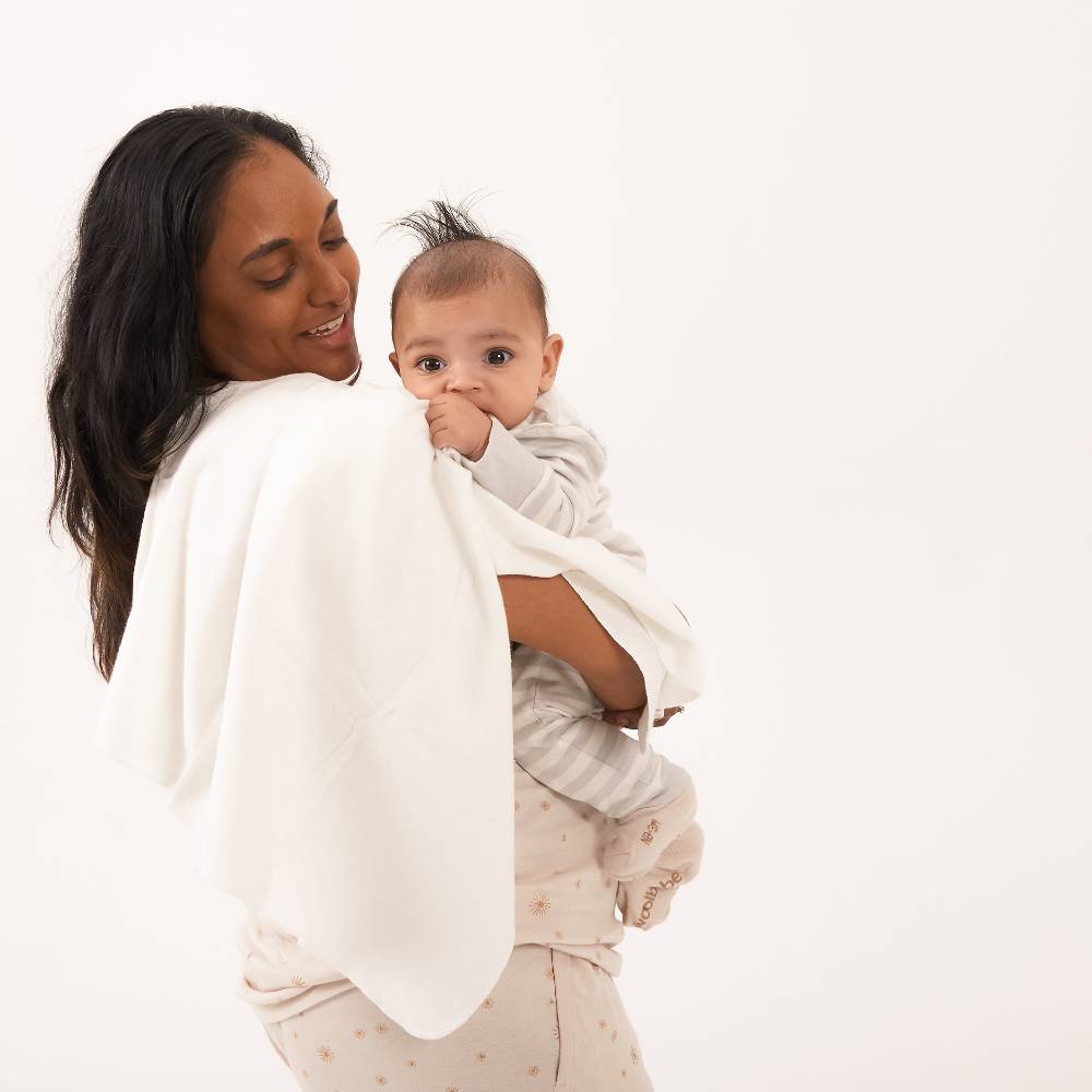 Flannelette Flat Cloth Nappy 5pk - Natural