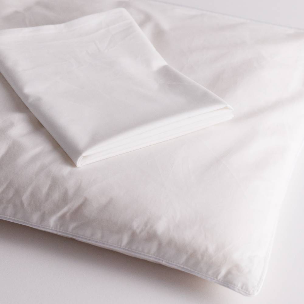 Standard Size Wool Pillow with Pillowcase
