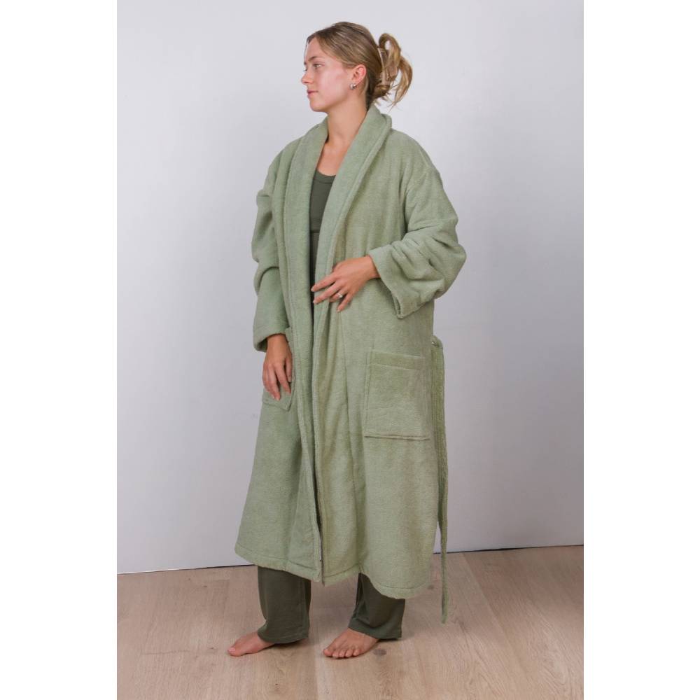 Adult Luxe Bath Robe - Sage