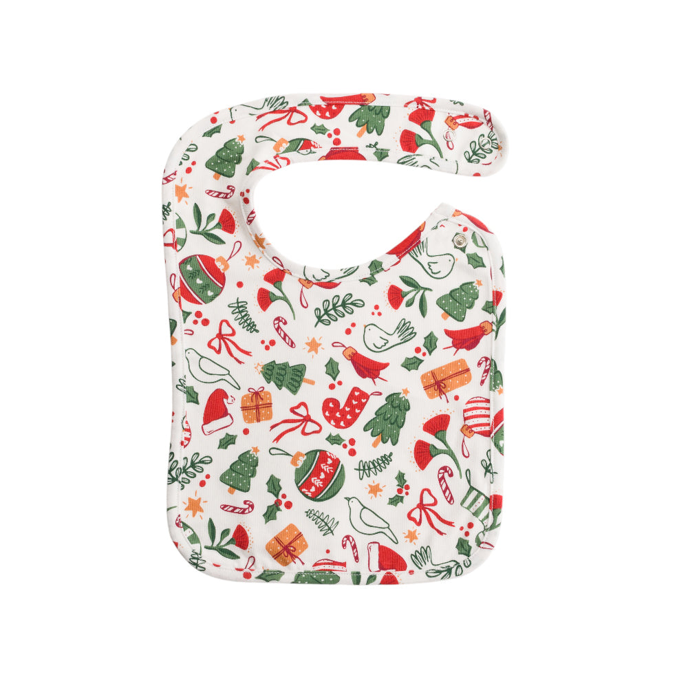 Christmas Jersey Bib