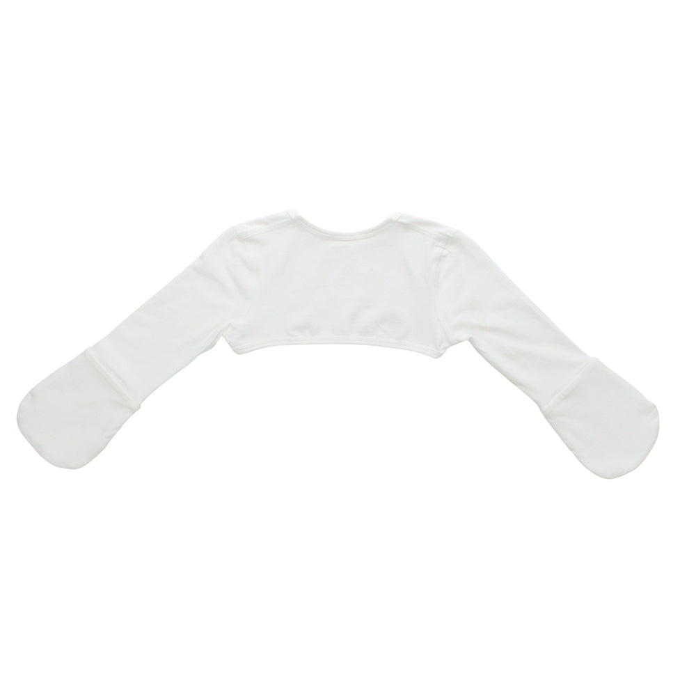 Organic Cotton Stay on Mittens - Natural