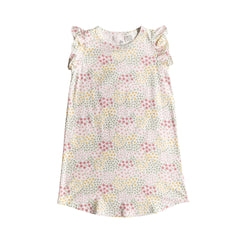 Organic Cotton Summer Nightie - Pink Bea Floral