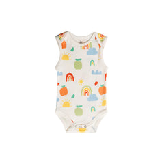 Organic Cotton Singletsuit - Sunny Days