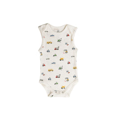 Organic Cotton Singletsuit - Transport