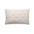 Pillow with Floral Pillowcase on a white background