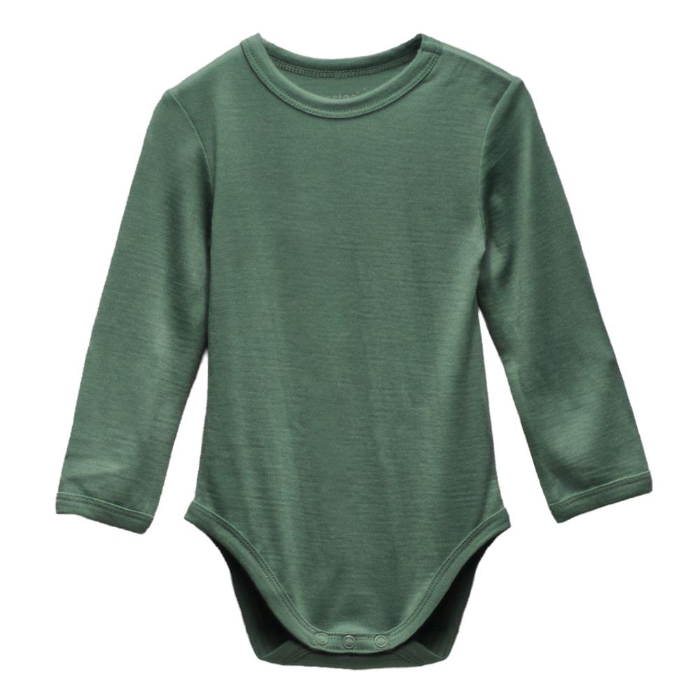 Baby long-sleeve merino bodysuit