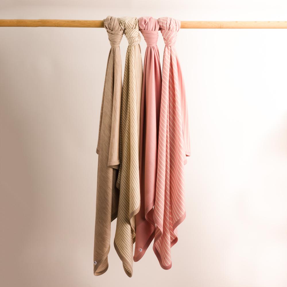 Merino Jersey Blanket - Oat