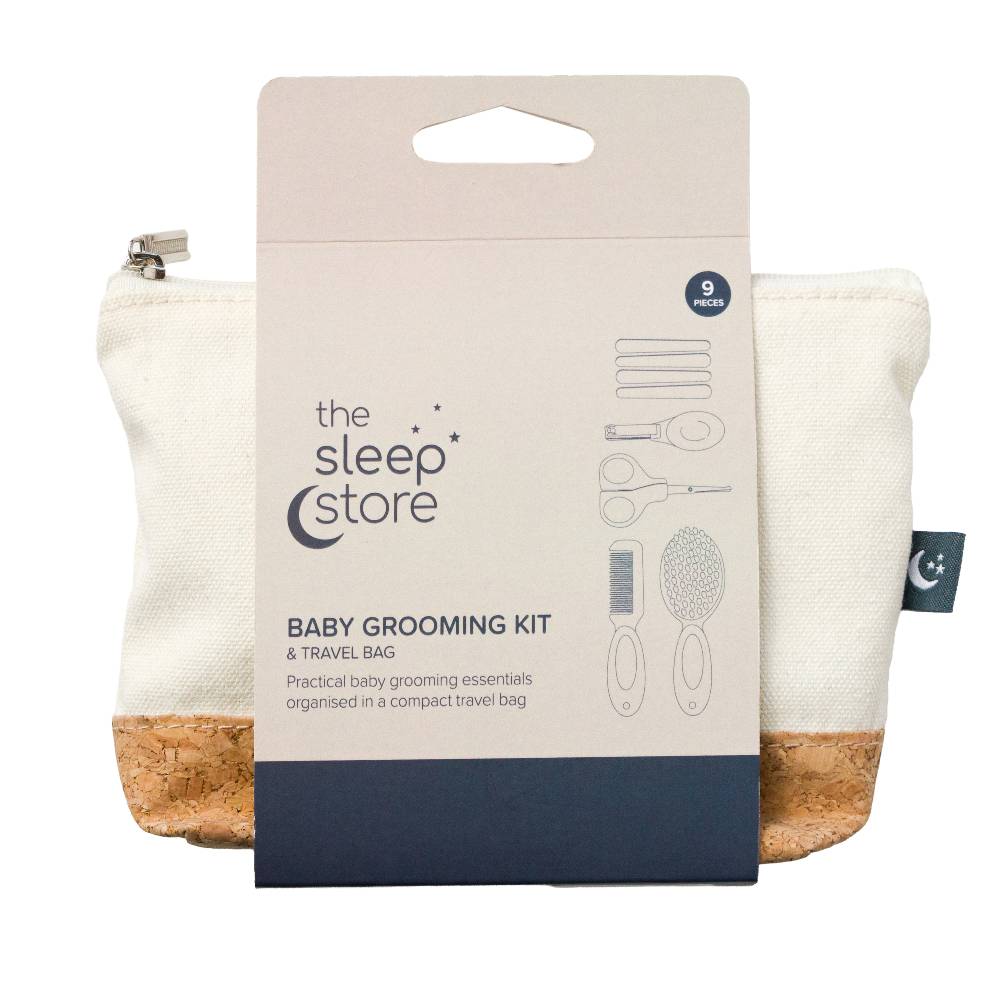 The sleep store baby grooming kit and travel bag