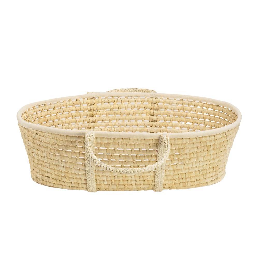 The Sleep Store wicker moses basket with handles