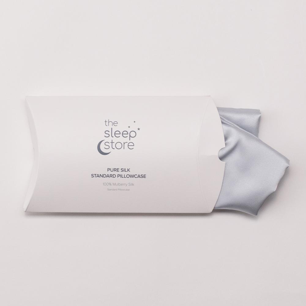 Mulberry Silk Pillowcase - Silver