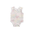 Floral Print Singletsuit on a white background