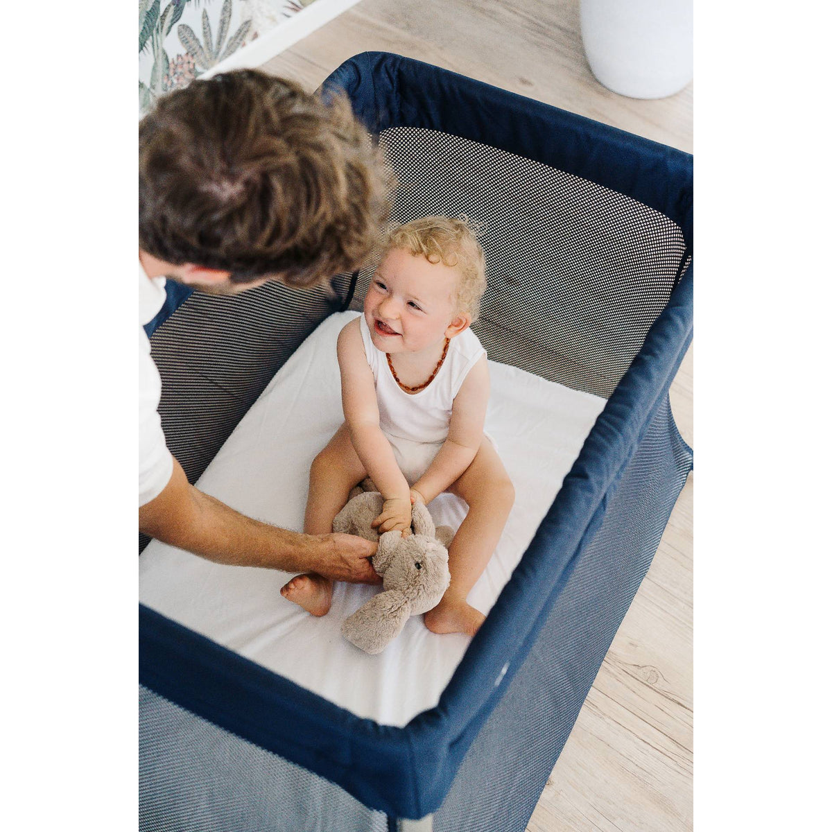 Drift Travel Cot - Navy