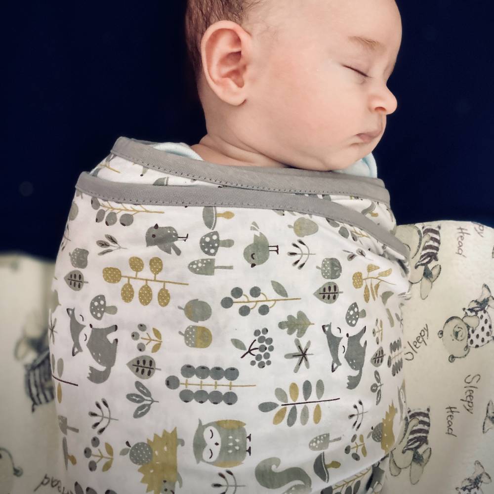 Miracle Blanket Swaddle Wrap - Foxes