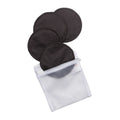 Bamboo Reusable Breast Pads - 2 pairs - Black