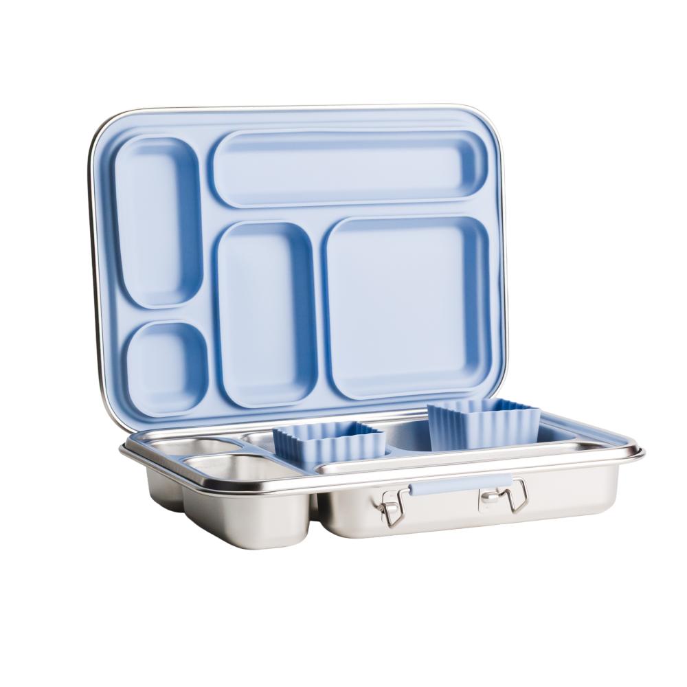 Silicone Bento Cups 2pk - Dusty Blue